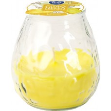 Свеча антимоскитная садовая в стекле Bispol Цитронелла 10,5 см (s70-86)