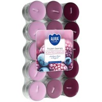 Свеча чайная ароматизированная замороженные ягоды Bispol 1.5 см 30 шт (p15-30-314)