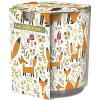 Свеча сказочный лес ароматизированная в стекле Bispol 7,8 см (sn72s-44)