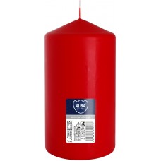 Свеча цилиндр красная Bispol 15 см (sw80/150-030)