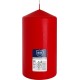 Свеча цилиндр красная Bispol 15 см (sw80/150-030)