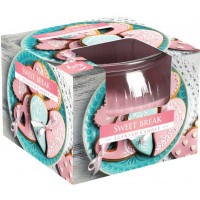 Свічка ароматична в склі солодка перерва 6 см (69-87)