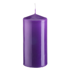 Свічка циліндр фіолетова 10 см (sw50/100-040)