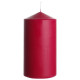 Свічка циліндр бордова 15 см (sw80/150-036)