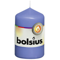 Свеча цилиндр васильковая bolsius 8 см (50/80-051Б)