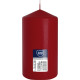 Свічка циліндр бордова 15 см (sw80/150-036)