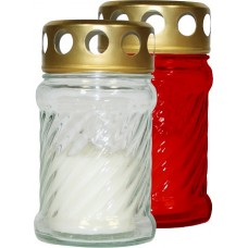 Лампада прозрачная в стекле 11 см (W002-000) 10 ч