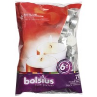 Свечи чайные 6 часов Bolsius 70 шт (6-70Б)