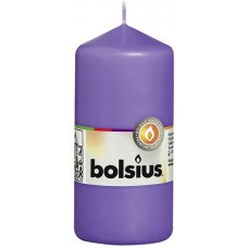 Свеча цилиндр Bolsius 12 см ультрафиолетовая (60/120-32758)