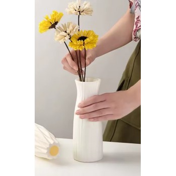 Скандинавская пластиковая ваза для цветов 23,5 х 9 см