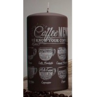 Свеча цилиндр эспрессо 20 см (70/200-046)