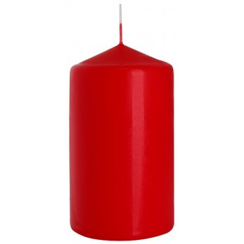 Свеча цилиндр красная Bispol 12 см (sw70/120-030)