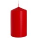 Свеча цилиндр красная Bispol 12 см (sw70/120-030)