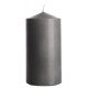 Свеча цилиндр серая Bispol 15 см (sw80/150-070)