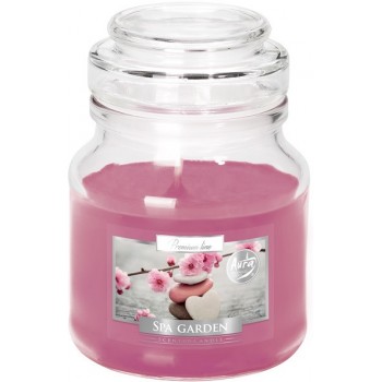 Свеча ароматизированная Bispol спа сакура 10 см (snd71-254)