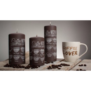 Свеча цилиндр эспрессо 20 см (70/200-046)