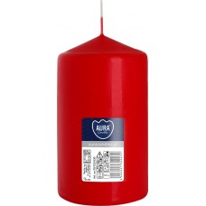 Свеча цилиндр красная Bispol 12 см (sw70/120-030)