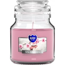 Свеча ароматизированная Bispol спа сакура 10 см (snd71-254)