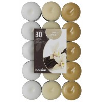 Свеча чайная ароматизированная Ваниль Bolsius 1.5 см 30 шт (p15-30-67Б VAN)