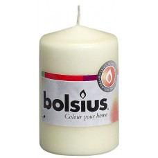 Свеча цилиндр кремовая bolsius 8 см (50/80-011Б)