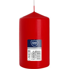 Свічка циліндр червона 12 см (sw70/120-030)