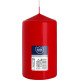 Свічка циліндр червона 12 см (sw70/120-030)