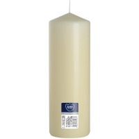 Свеча цилиндр кремовая 25 см (sw80/250-011)
