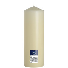 Свічка циліндр кремова 25 см (sw80/250-011)