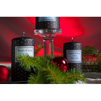 Свеча цилиндр 60х115мм. 1шт. Цвет черный