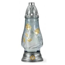 Лампадка в стекле прозрачная 29 см (636-000)