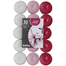 Свеча чайная ароматизированная Магнолия Bolsius 1.5 см 30 шт (p15-30-100Б MAG)