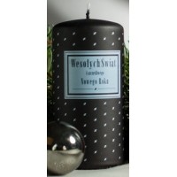 Свеча цилиндр 60х115мм. 1шт. Цвет черный