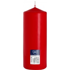 Свеча цилиндр красная Bispol 20 см (sw80/200-030)