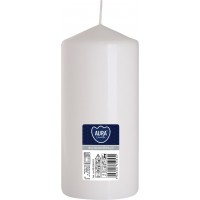 Свічка циліндр біла 15 см (sw70/150-090)