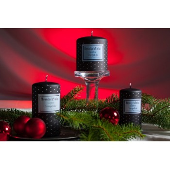 Свеча цилиндр 60х115мм. 1шт. Цвет черный