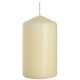 Свічка циліндр кремова 10 см (sw60/100-011)