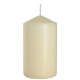 Свічка циліндр кремова 12 см (sw70/120-011)