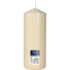 Свічка циліндр кремова 20 см (sw80/200-011)