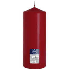 Свічка циліндр бордова 20 см (sw80/200-036)