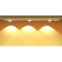 Світлодіодний led світильник з акумулятором і датчиком руху на магнітах 40 см