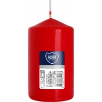 Свічка циліндр червона 10 см (sw60/100-030)