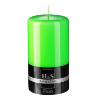 Свічка циліндр зелена 50х200 мм