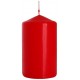 Свеча цилиндр красная Bispol 10 см (sw60/100-030)