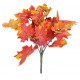 Ветка искусственный осенний кленовый лист 33 см.