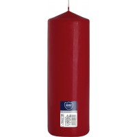 Свічка циліндр бордова 25 см (sw80/250-036)