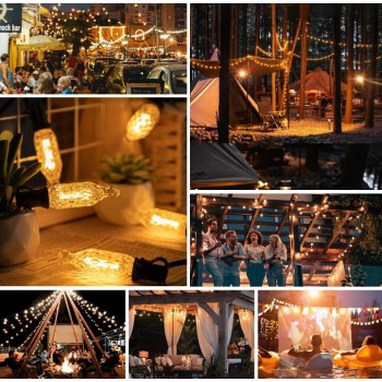 Гирлянда водонепроницаемая 10 м 15 ламп