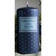 Свеча цилиндр 60х115мм. 1шт. Цвет синий