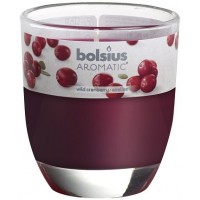 Свеча ароматическая в стекле Клюква Bolsius (72-74Б CRA)