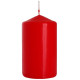 Свічка циліндр червона 10 см (sw60/100-030)