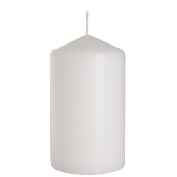 Свічка циліндр біла 12 см (sw70/120-090)